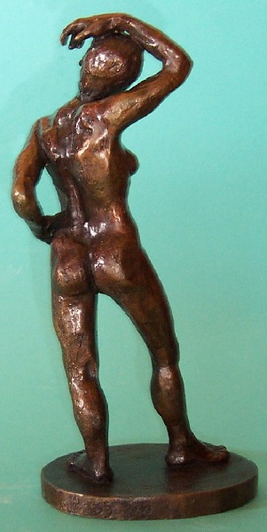 Bronze Figure Back- Female